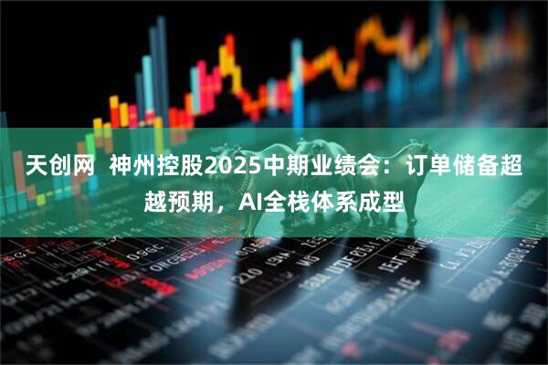 天创网  神州控股2025中期业绩会：订单储备超越预期，AI全栈体系成型
